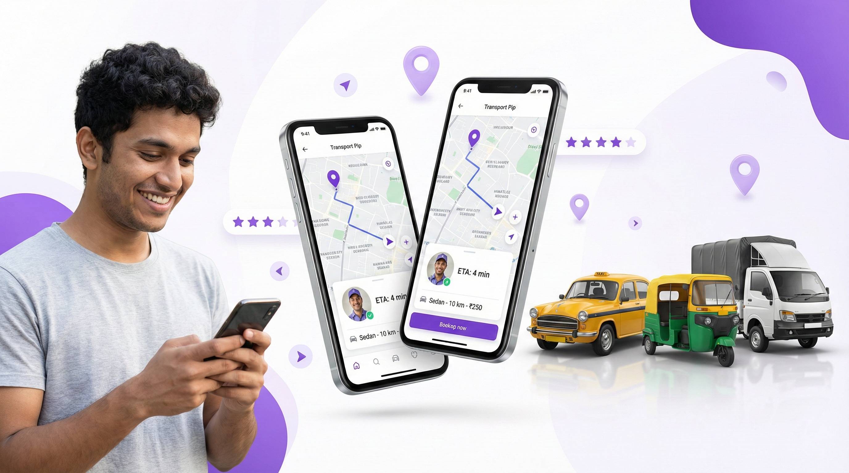Transporter App Interface